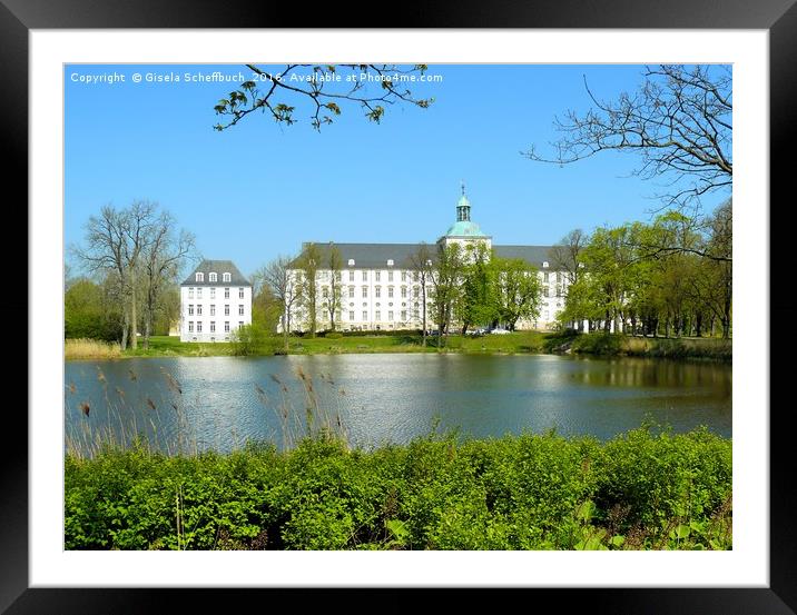 Gottorf Palace Framed Mounted Print by Gisela Scheffbuch