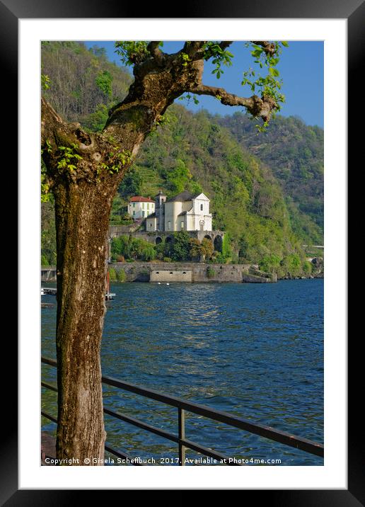 Madonna della Punta Framed Mounted Print by Gisela Scheffbuch