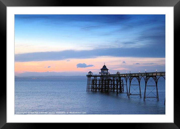 Clevedon Skies Framed Mounted Print by RJ Bowler