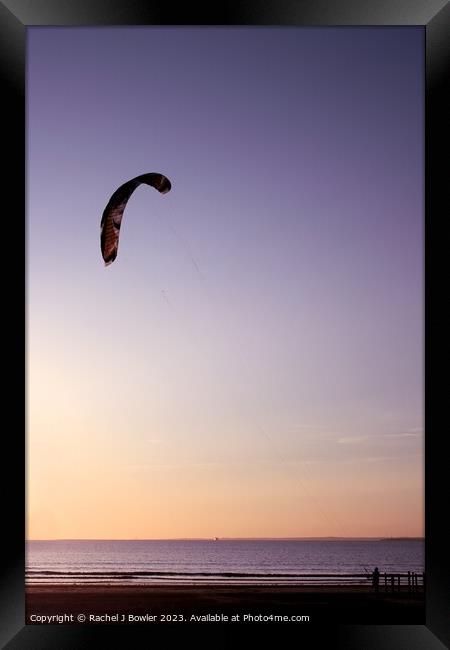 Kite Framed Print by Rachel J Bowler
