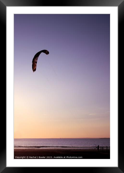 Kite Framed Mounted Print by Rachel J Bowler