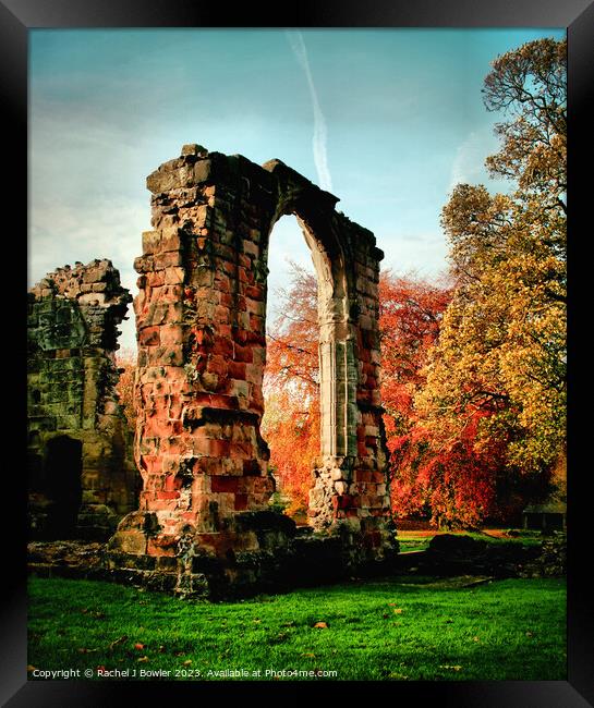 Priory Ruins Framed Print by RJ Bowler