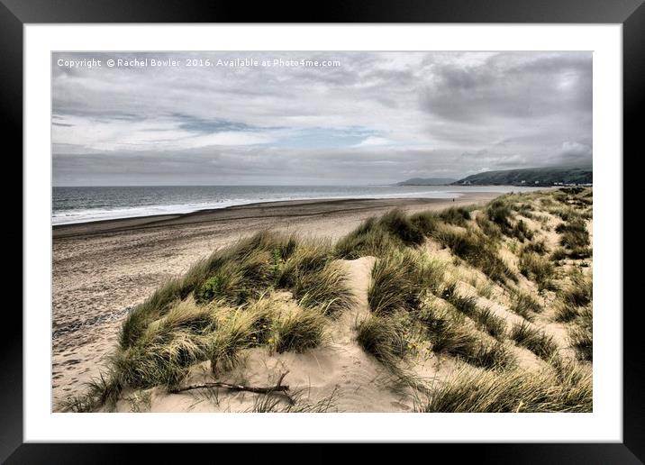 Majestic Sand Dunes of Wales Framed Mounted Print by RJ Bowler