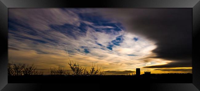 Durham Cathedral Framed Print by keith franklin