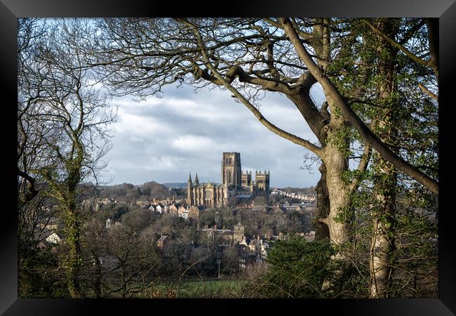 Durham Cathedral Framed Print by keith franklin