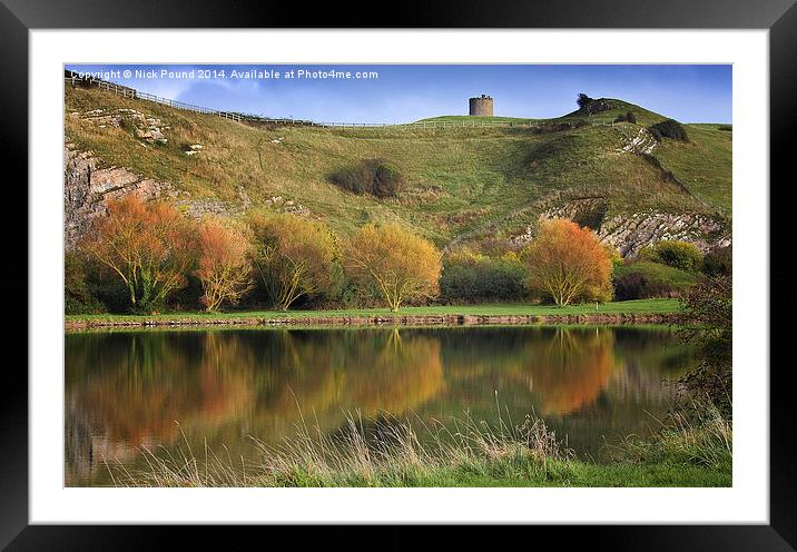 Autumn Reflections Framed Mounted Print by Nick Pound