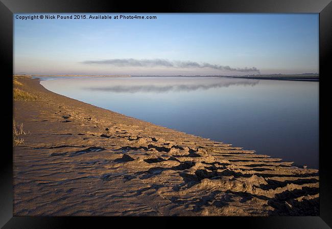 Smoke on the Water Framed Print by Nick Pound