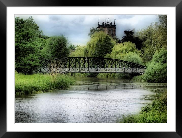 burton on trent Framed Mounted Print by sean clifford