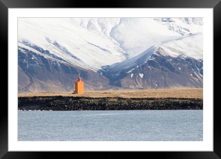 light house Framed Mounted Print by sean clifford