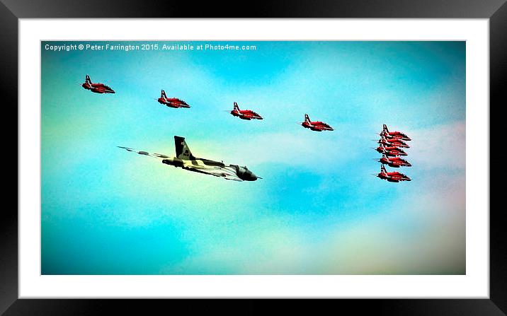  Leading The Way Framed Mounted Print by Peter Farrington