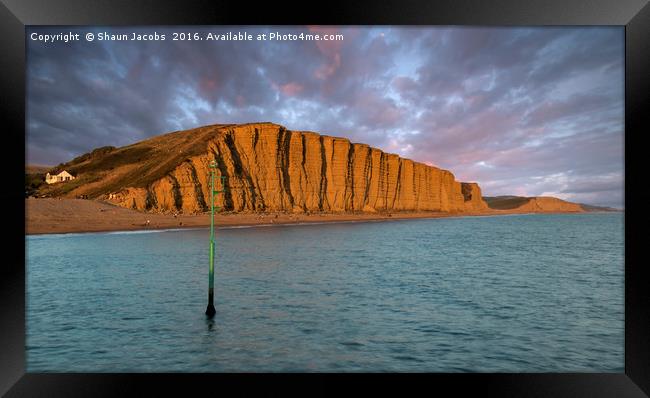 West Bay  Framed Print by Shaun Jacobs