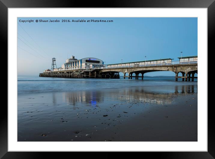 Bournemouth Pier Framed Mounted Print by Shaun Jacobs