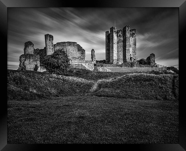 Conisbrough Castle Framed Print by Ian Barber