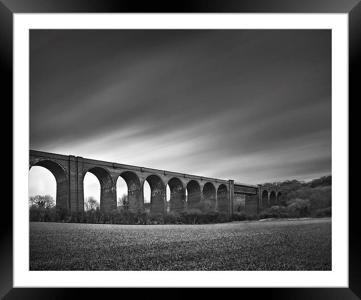 Conisbrough Viaduct Doncaster Framed Mounted Print by Ian Barber