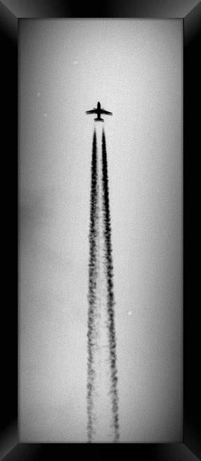 Jetstreams. Framed Print by Mark Franklin