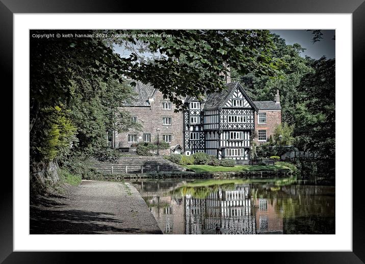 worsley packet house  Framed Mounted Print by keith hannant