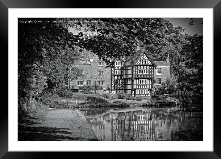 worsley packet house Framed Mounted Print by keith hannant