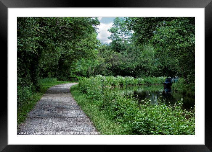 Coming round the bend Framed Mounted Print by keith hannant