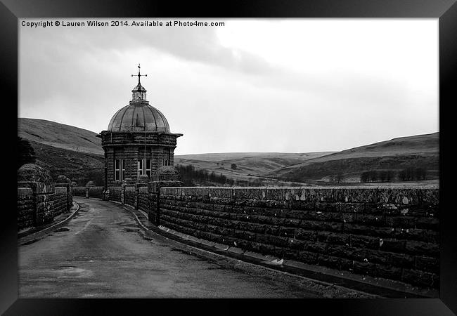 Elan Valley Framed Print by Lauren Wilson