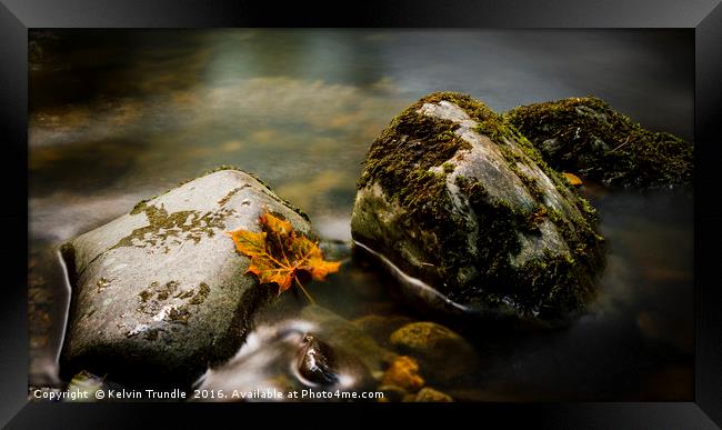 Autumn Fall Framed Print by Kelvin Trundle