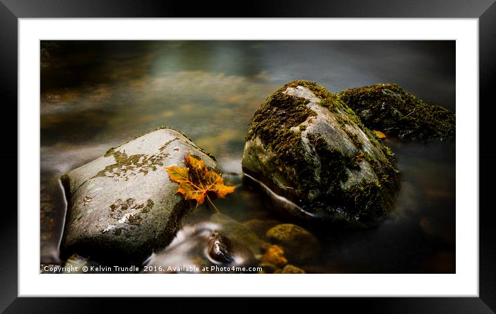 Autumn Fall Framed Mounted Print by Kelvin Trundle