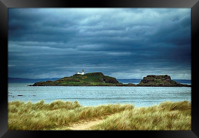  Island Lighthouse Framed Print by Michelle BAILEY