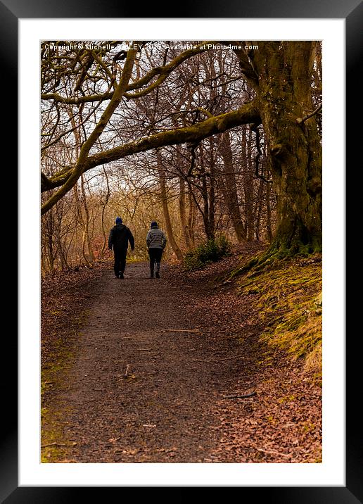  Winter Wander Framed Mounted Print by Michelle BAILEY