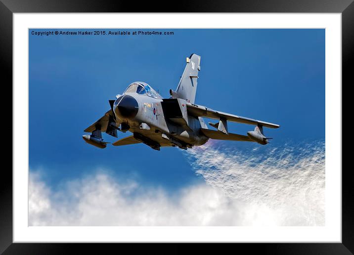 Royal Air Force Panavia Tornado GR.4  Framed Mounted Print by Andrew Harker