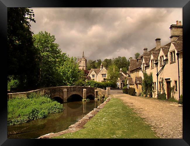 Castle Combe Framed Print by Harry Hadders