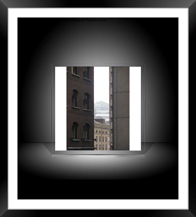  Look through any window Framed Mounted Print by sylvia scotting