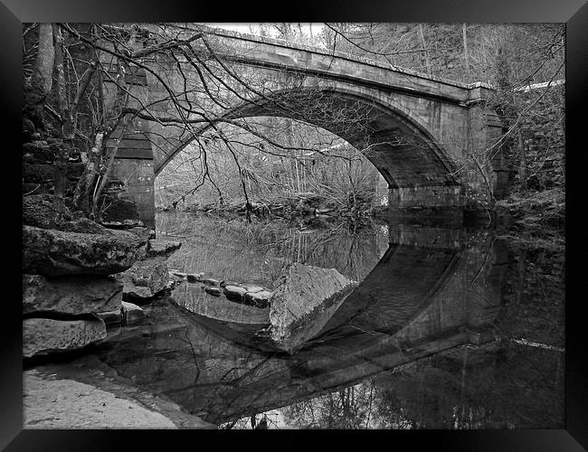 Askham Bridge Framed Print by David Liddle