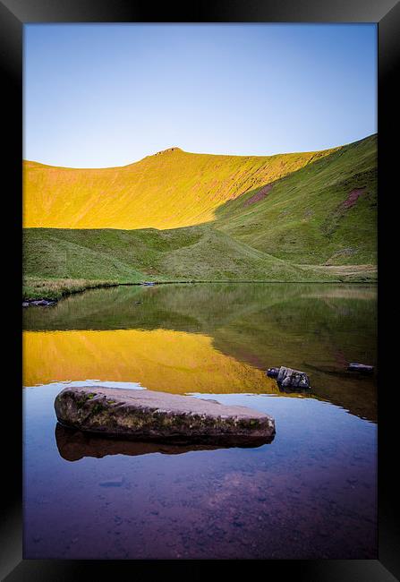 Beacons View Framed Print by Kirsty Herring