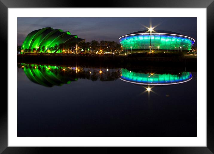 Glasgow 2014 Framed Mounted Print by Alan Baird