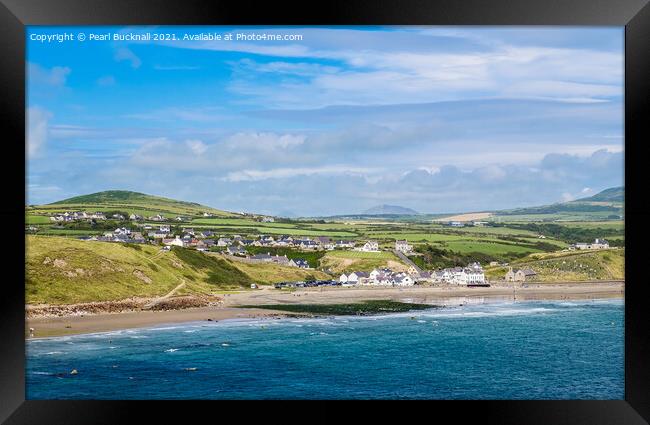 Aberdaron Llyn Peninsula Wales Framed Print by Pearl Bucknall