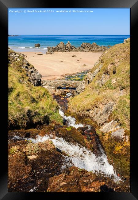 Sango Bay Scotland North Coast 500 Framed Print by Pearl Bucknall