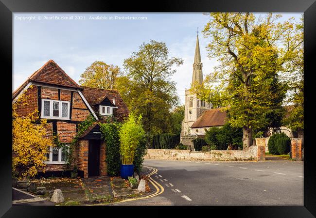 Princes Risborough Buckinghamshire Framed Print by Pearl Bucknall