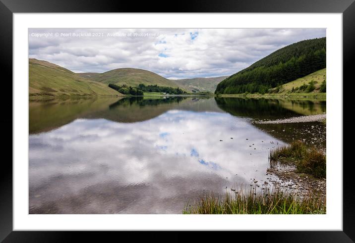 Loch of the Lowes St Mary's Loch Scotland Framed Mounted Print by Pearl Bucknall