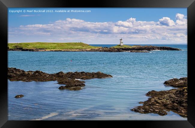 Elie Ness Lighthouse Fife Scotland Framed Print by Pearl Bucknall