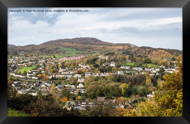 Below Conwy Mountain North Wales Framed Print by Pearl Bucknall