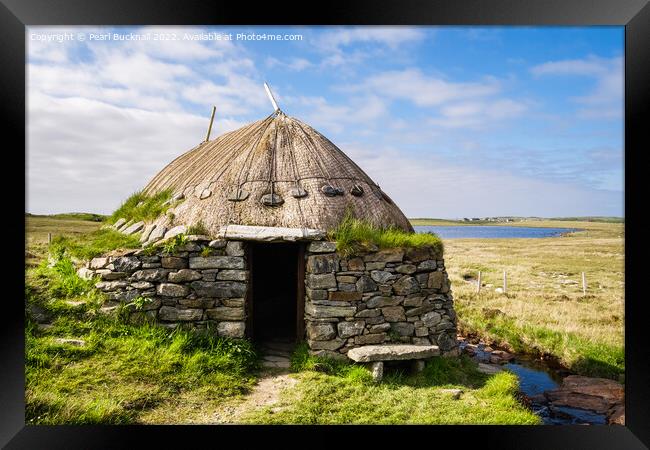 Shawbost Norse Mill at Siabost, Isle of Lewis Framed Print by Pearl Bucknall