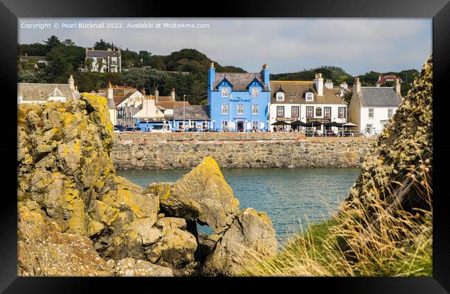 Portpatrick in Dumfries and Galloway Framed Print by Pearl Bucknall