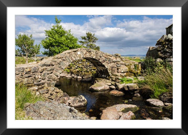 Quaint Old Footbridge Framed Mounted Print by Pearl Bucknall