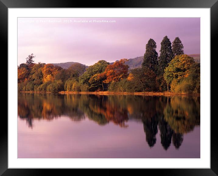 Coniston Colours Framed Mounted Print by Pearl Bucknall