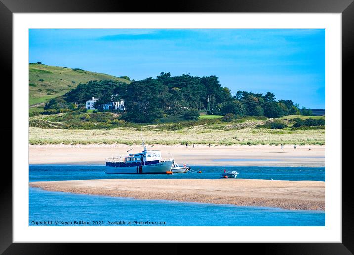 Daymer bay cornwall Framed Mounted Print by Kevin Britland