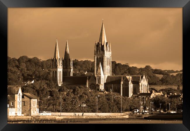 truro cathedral Framed Print by Kevin Britland