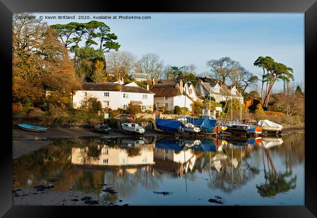 st clement, truro, cornwall Framed Print by Kevin Britland