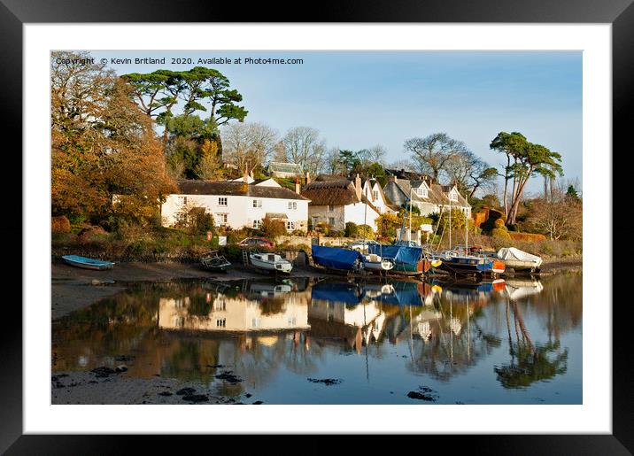 st clement, truro, cornwall Framed Mounted Print by Kevin Britland