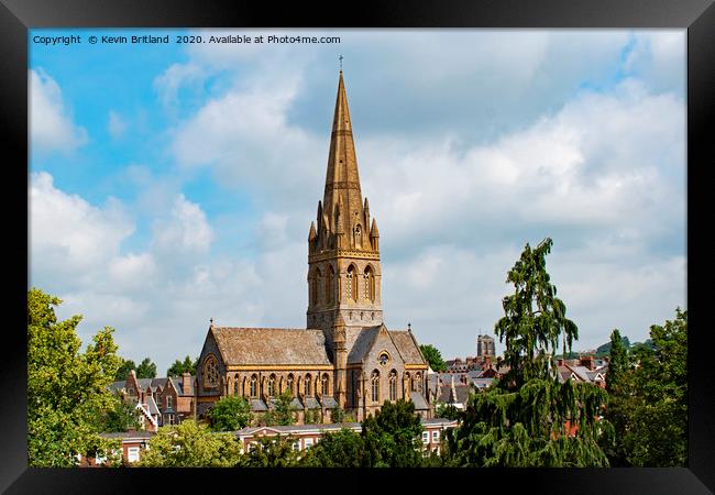 st michaels church exeter  Framed Print by Kevin Britland