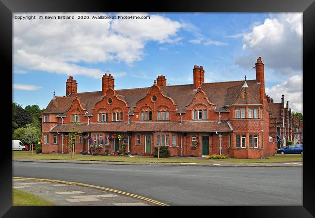 Port Sunlight village Framed Print by Kevin Britland