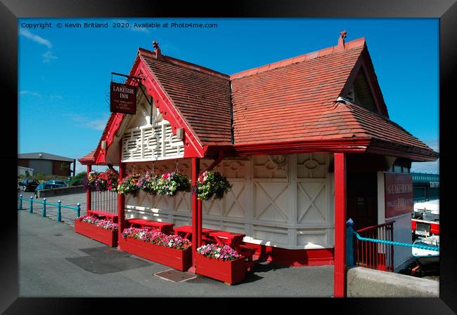 britains smallest pub Framed Print by Kevin Britland